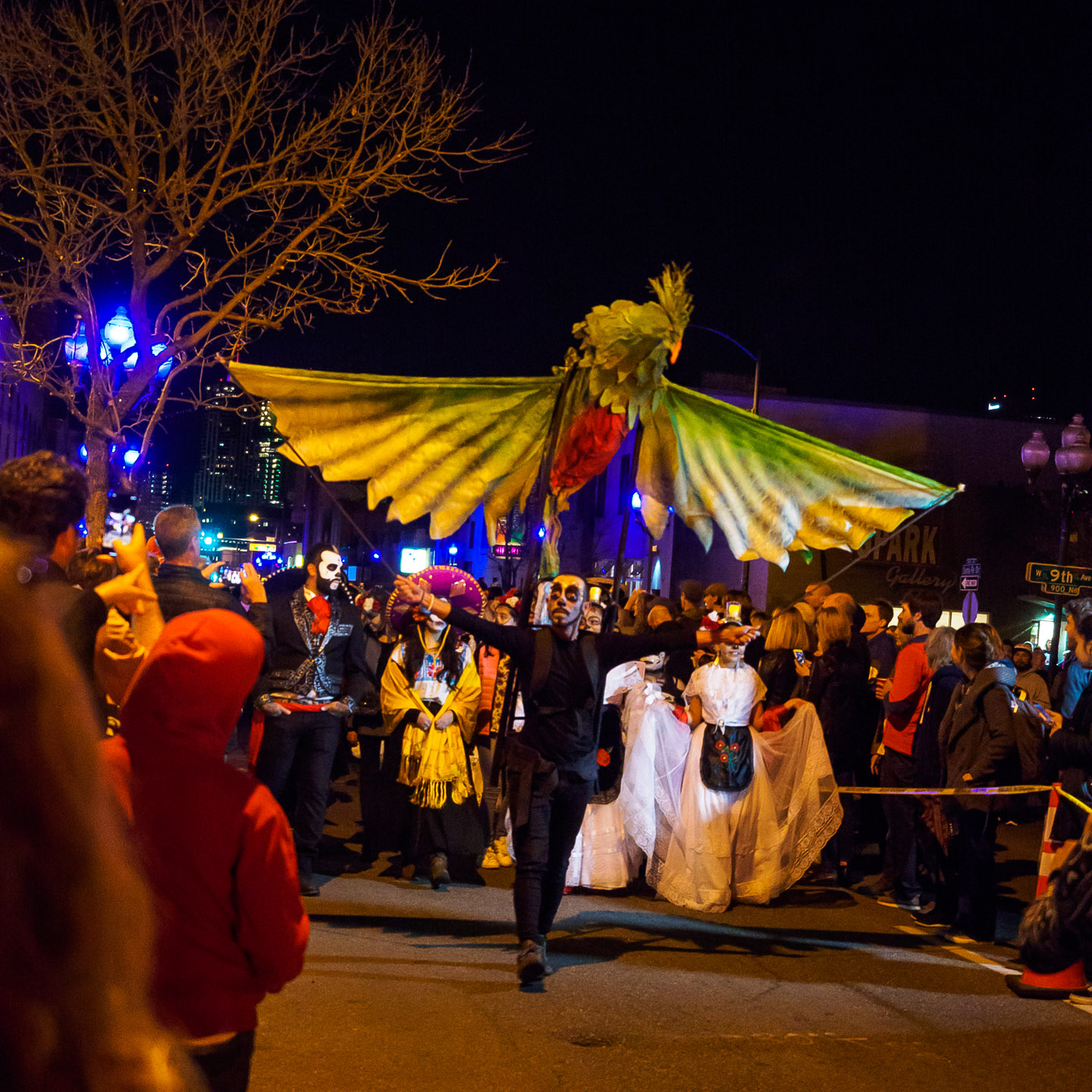 Day of the Dead procession begins